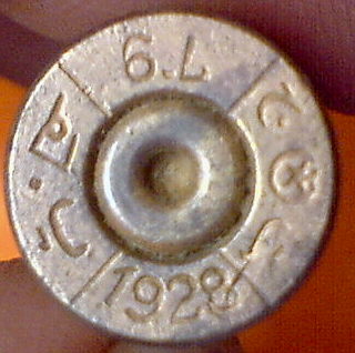 Török 7.92 mm K98 hüvely